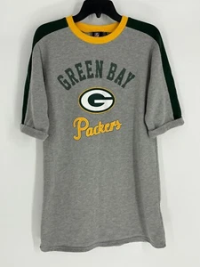 NFL Green Bay Packers Short Sleeve Mini Sweatshirt Dress Women's Size Small - Picture 1 of 6
