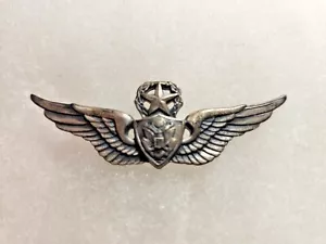 (H53) U.S. Army "Master" Metal Pilot's Wings - Picture 1 of 2