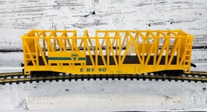 ROCO Austria HO Scale Ethyl EBX 90 Yellow Freight Car - NO BOX - Picture 1 of 6