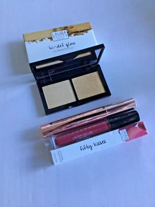 Laura Geller Hi-Def Glow Illuminator Duo Highlighter + Mascara + Lip Gloss - Picture 1 of 1