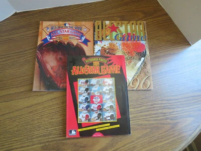 1994 1995 & 1996 MLB All-Star Game Official Programs in NM-Mint Condition - Image 1 of 4