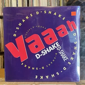[EDM/DANCE/ELECTRONICA]~SEALED 12"~D-SHAKE~Yaaah~Techno Trance~{x3 Mixes}~[1990] - Picture 1 of 2