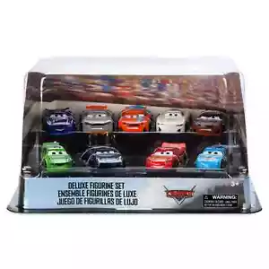DISNEY Pixar Cars Deluxe Figure Set SET OF 9 Disney Store - Picture 1 of 12