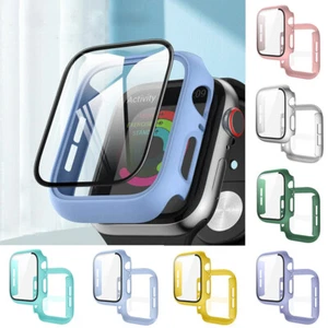 Screen Protector 3 4 5 6 SE Full Body 38-44mm Case Cover Series Apple Watch - Picture 1 of 30