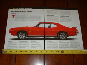 1970 PONTIAC GTO RICHTER ORIGINAL ARTIKEL 2018 - Bild 1 von 12