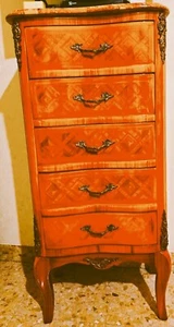 SET COMODINI E SETTIMINO STILE LUIGI XV - Foto 1 di 5