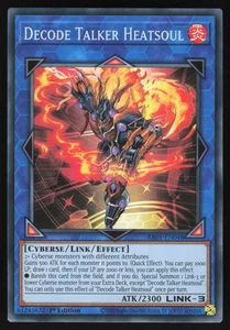 Decode Talker Heatsoul - RA01-EN048 - Super Rare - 1st Edition Yugioh - Picture 1 of 1