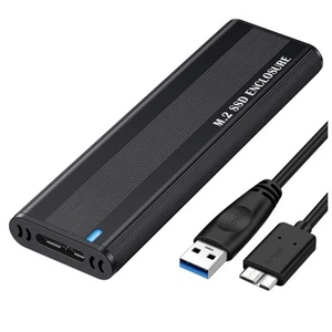 M2 SSD GehäUse NGFF 5Gbps SATA Protokoll M.2 auf USB 3.1 Gen1 SSD Adapter f7545 - Photo 1/7