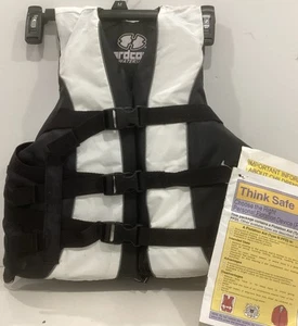 Hardcore life jacket vest Coast Guard approved Type III PFD Youth 50-90 Lbs NEW - Picture 1 of 7