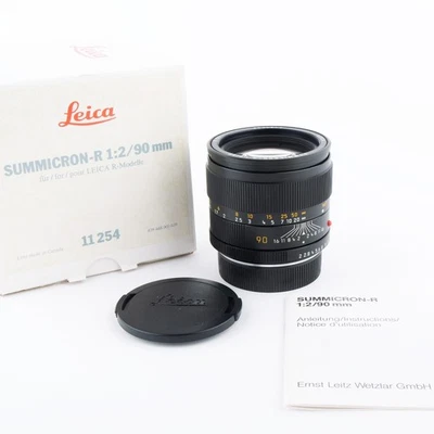 Leica Summicron-R 2/90mm E55 3-CAM 11254 CAJA TARDÍA Foto 1 de 4