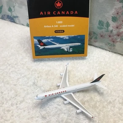 Schabak 1: 600 空中客车 A340 加拿大航空压铸模型航空公司 德国 955/19 二手状况完好 — 第 1/4 张图片