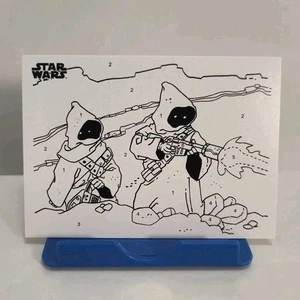 2025 Topps Chrome Star Wars By The Number Insert #CP-12 JAWAS - Picture 1 of 3