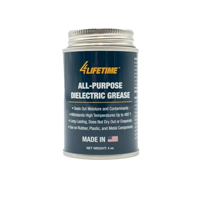 Graxa dielétrica para conectores elétricos - Lata superior de escova de 4 oz, aplicação sem bagunça - Imagem 1 de 4