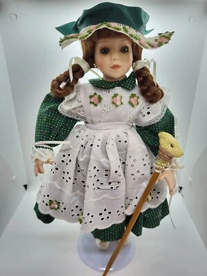 Treasury Collection Paradise Galleries Porcelain Irish Doll ERIN - Image 1 of 4