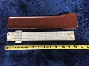 Vintage Primatrig Dietzgen Number 1757 in case Slide Rule - Picture 1 of 12