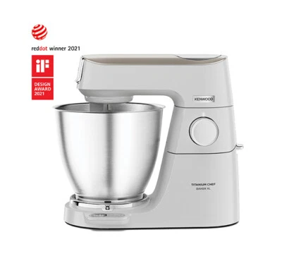Kenwood KVL65.001WH Titanium Chef Baker XL Bianco Robot da Cucina 1200W Ciotola  - Imagen 1 de 4