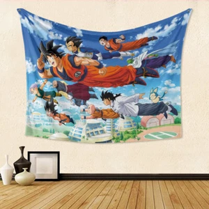 Dragon Ball Z Heroes Single-Side Print Tapestry Room Decorate Soft And Smooth - Picture 1 of 1