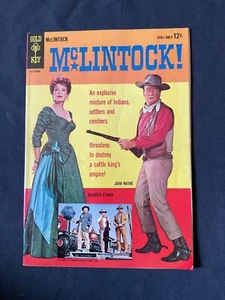 SELTENER GOLDKEY COMIC # 1 AUSGABE 1963 McLINTOCK JOHN WAYNE MAUREEN O'HARA - Bild 1 von 13