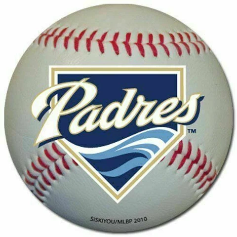 San Diego Padres 3" Baseball Magnet MLB Licensed Cover