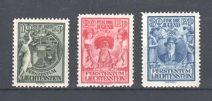 Liechtenstein ~ 1932 Child Welfare, semi-postal  Sc# B11-B13   LH/*  (B236) - Picture 1 of 2