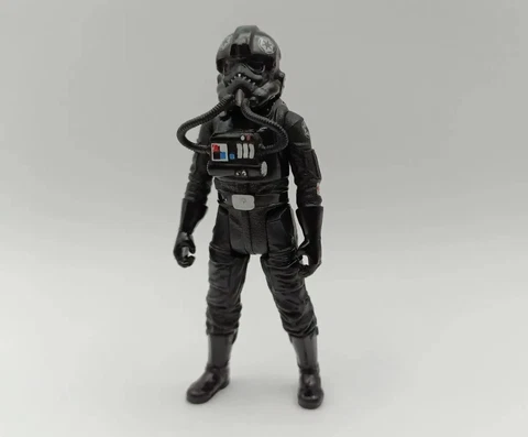 Star Wars Black Series Imperial Tie Fighter Pilot 4 Inch, Pre Owned Wear READ Cover