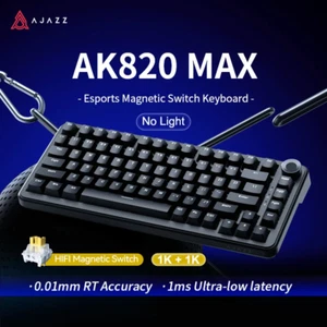 AK820 Max Ultra HE Commutateur Magnétique Clavier De Jeu Sans Fil E-Sport 8K RGB - Afbeelding 1 van 20