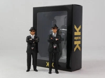 KK Blues Brothers Dodge Monaco Bluesmobile Figurine 1/18 KKFIG009 - Immagine 1 di 3