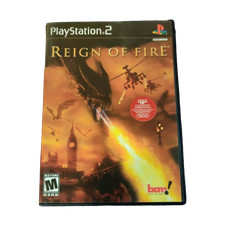 Reign of Fire (Sony PlayStation 2, 2002) PS2 - Complete w/ Manual - Tested