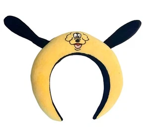 Disney Mickey Mouse Yellow Dog Face Ears Headband Costume Halloween USA Seller - Picture 1 of 1