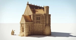 Rollenspiel 25 mm 28 mm Scenery D&D Wargame - Alchemist Workshop - Bild 1 von 6