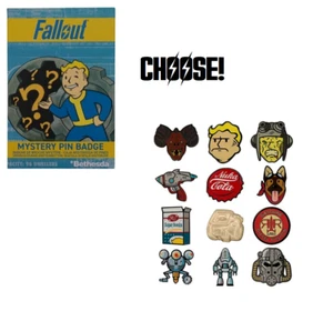 Fallout Mystery Pin - Choose Your Badge! - Picture 1 of 16