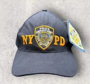 Gorra de la policía de Nueva York Fundación de Policía Departamento de Policía Sombrero de recuerdo con licencia 2005 - Imagen 1 de 11
