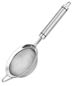 SUNWUKIN 304 Stainless Steel Fine Mesh Strainers for Kitchen Colander-Skimmer. - Picture 1 of 8