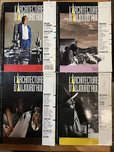4 L'Architecture D'Aujourd'Hui Todays Architecture Mag French au Français - Picture 1 of 5