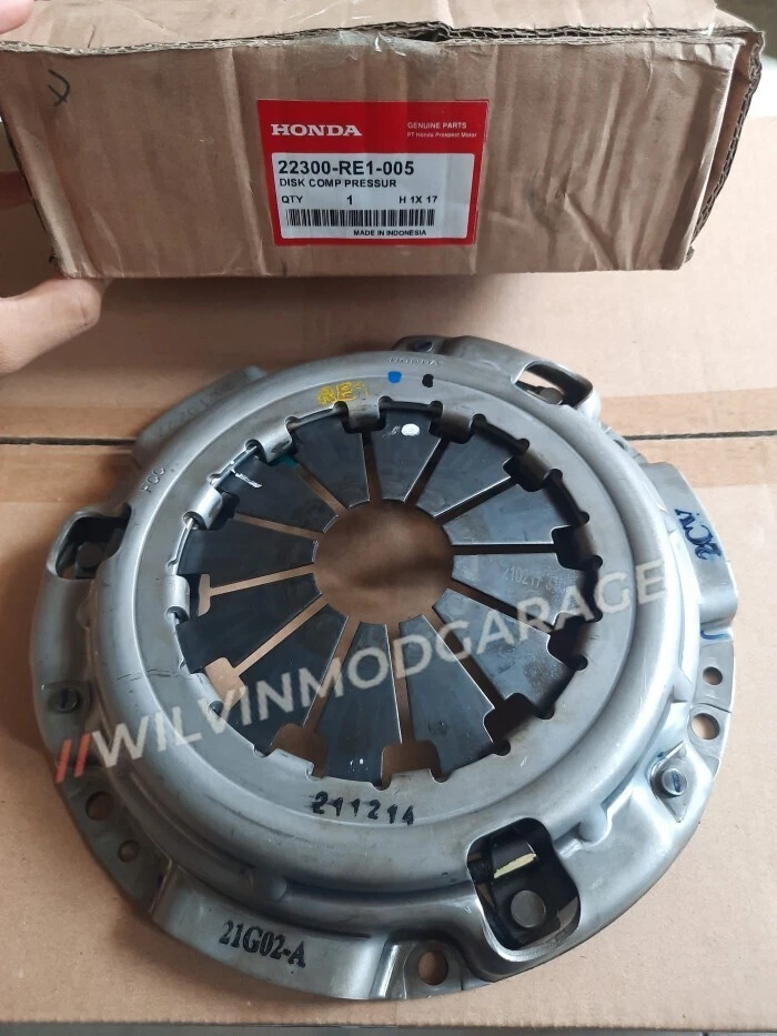 Placa de presión de disco de embrague genuina Honda Jazz Fit 22300-RE1-005 2014-2021 OEM Foto 1 de 4