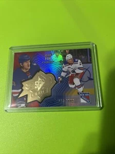 2021-22 Upper Deck Extended x/799 SPx Finite Radiance ADAM FOX Gold NY Rangers - Picture 1 of 3