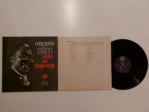 FRANCE ISSUE BLUES LP - MEMPHIS SLIM - FWX 53524 - "THE REAL BOOGIE WOOGIE" - Picture 1 of 4