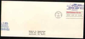 US. U606. 20c. Small Business. #10 Plain FDC. 1984 - Picture 1 of 1