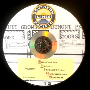 Southern Pacific RR 1976 Kentucky House Branch SPINS PDF pages on DVD - Picture 1 of 5
