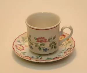 LOT SET OF 3 CHURCHILL BRIAR ROSE CUPS & SAUCERS 6 TOTAL PIECES - Picture 1 of 3