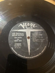 Gene Krupa & Buddy Rich The Original Drum Battle! Vinyl Record LP - Picture 1 of 5