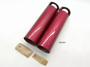 NOS FRONT FORK COVER UNDER RED YAMAHA AS1 YAS1 1968-1970 - Bild 1 von 5