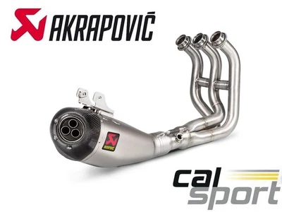 Akrapovic Yamaha Niken 2020 Road Legal Exhaust System Titanium/Carbon Silencer - Image 1 of 4