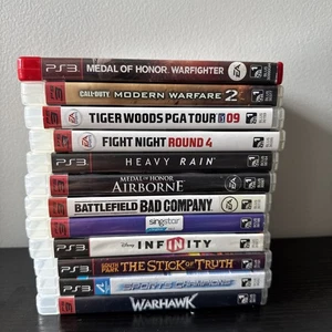 Lot 12 PS3 Games All Different Genres! Medal of honor call of duty South Park - Picture 1 of 1