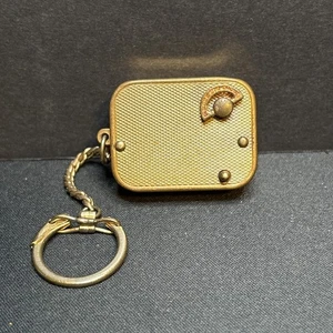 Vintage Swiss Regue Ste Croix Music Box Key Chain Pendant - Picture 1 of 8