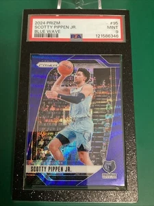 Prizm #95 Scotty Pippin Jr 2024 Blue Wave/125 PSA 9 losa combinación de colores - Imagen 1 de 10
