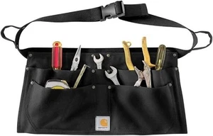 Carhartt Half Apron Style No. A09 Durable Firm Cotton Duck 2XL (44-46) Black NEW - Picture 1 of 3