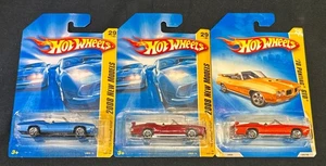 Hot Wheels 2008 New Models 70 Pontiac Gto Lot Of 3 Variations - Picture 1 of 5