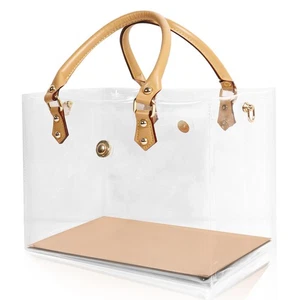 KTNGY Clear PVC DIY Tote Bag Handbag Making Kit Handmade Gift Bag Craft - Picture 1 of 7