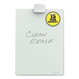 Quartet® Glass Dry Erase Desktop Easel, 11 x 9, White - Picture 1 of 1